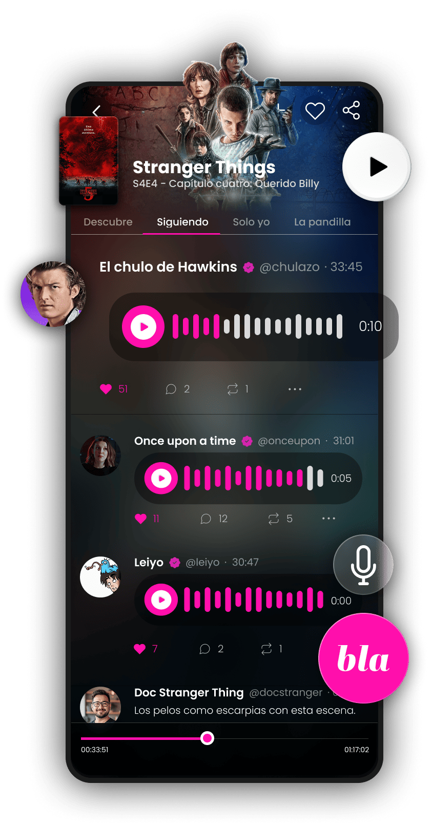 Audios sincronizados