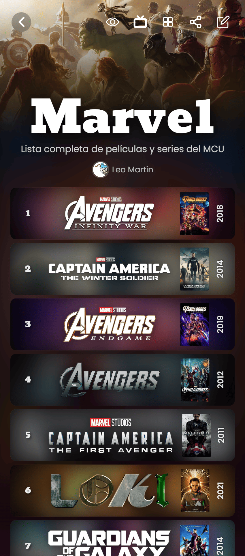 Cinebla app screenshot 10