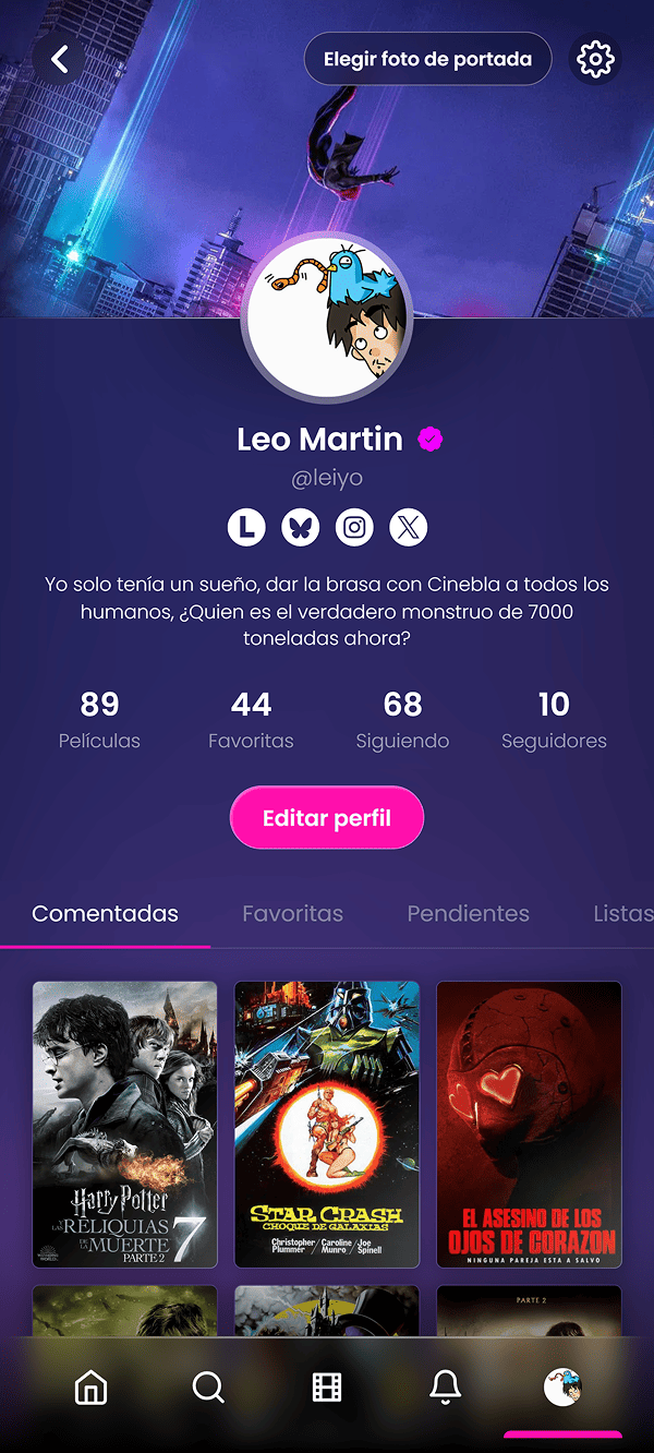 Cinebla app screenshot 4